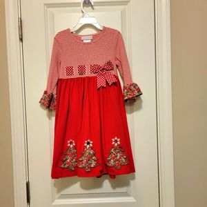 Bonnie Jean Christmas Dress Size 6X